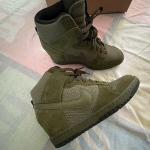 Nike high heel sneakers